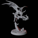 Four Devil Imps Miniature for Dungeons and Dragons, Pathfinder or other TTRPGs