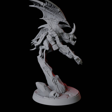 Four Devil Imps Miniature for Dungeons and Dragons, Pathfinder or other TTRPGs