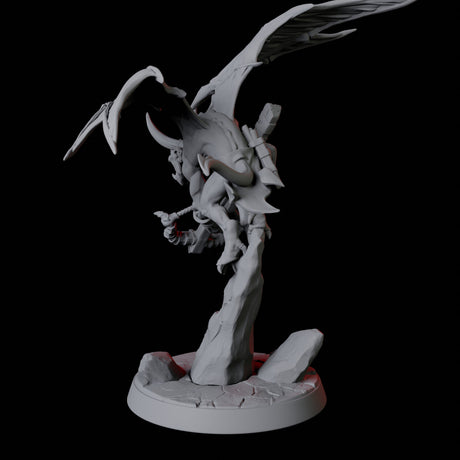 Four Devil Imps Miniature for Dungeons and Dragons, Pathfinder or other TTRPGs