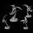 Four Devil Imps Miniature for Dungeons and Dragons, Pathfinder or other TTRPGs