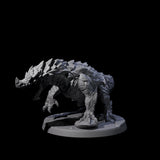 Four Devious Burrowdrakes Miniature for Dungeons and Dragons, Pathfinder or other TTRPGs