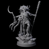 Four Disfigured Witches Miniature for Dungeons and Dragons, Pathfinder or other TTRPGs