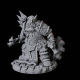 Four Dwarf Artificer Engineers Miniature for Dungeons and Dragons, Pathfinder or other TTRPGs
