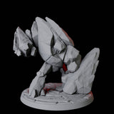 Four Elementals Miniature for Dungeons and Dragons, Pathfinder or other TTRPGs