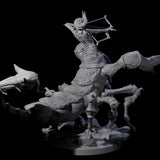 Four Enchanting Scorpion Driders Miniature for Dungeons and Dragons, Pathfinder or other TTRPGs