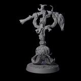 Four Evil Animated Brooms Miniature for Dungeons and Dragons, Pathfinder or other TTRPGs