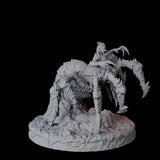 Four Evil Driders Miniature for Dungeons and Dragons, Pathfinder or other TTRPGs