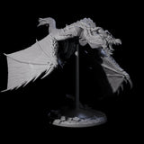 Four Evil Wyverns Miniature for Dungeons and Dragons, Pathfinder or other TTRPGs