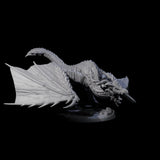 Four Evil Wyverns Miniature for Dungeons and Dragons, Pathfinder or other TTRPGs