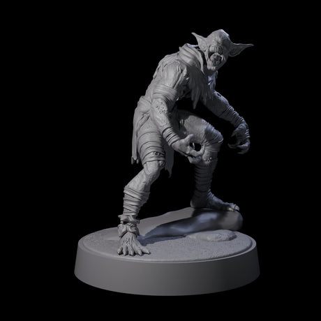 Four Eyeless Morlock Wretches Miniature for Dungeons and Dragons, Pathfinder or other TTRPGs