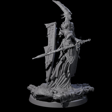 Four Fallen Aasimar Paladins Miniature for Dungeons and Dragons, Pathfinder or other TTRPGs
