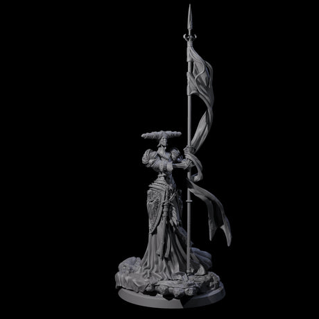 Four Fallen Aasimar Paladins Miniature for Dungeons and Dragons, Pathfinder or other TTRPGs