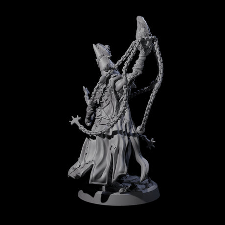 Four Fanatical Orcales Miniature for Dungeons and Dragons, Pathfinder or other TTRPGs