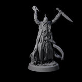 Four Fanatical Orcales Miniature for Dungeons and Dragons, Pathfinder or other TTRPGs