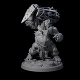 Four Fetid Hulking Ogres Miniature for Dungeons and Dragons, Pathfinder or other TTRPGs