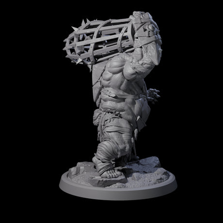 Four Fetid Hulking Ogres Miniature for Dungeons and Dragons, Pathfinder or other TTRPGs