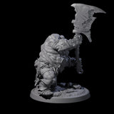 Four Fetid Hulking Ogres Miniature for Dungeons and Dragons, Pathfinder or other TTRPGs