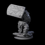 Four Fierce Cave Ogres Miniature for Dungeons and Dragons, Pathfinder or other TTRPGs