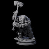 Four Fierce Cave Ogres Miniature for Dungeons and Dragons, Pathfinder or other TTRPGs