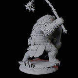 Four Fierce Ursine Warriors Miniature for Dungeons and Dragons, Pathfinder or other TTRPGs