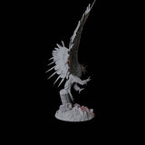 Four Fiery Phoenix Miniature for Dungeons and Dragons, Pathfinder or other TTRPGs