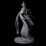 Four Floating Master Mind Flayers Miniature for Dungeons and Dragons, Pathfinder or other TTRPGs