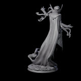 Four Floating Master Mind Flayers Miniature for Dungeons and Dragons, Pathfinder or other TTRPGs