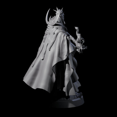 Four Floating Robed Cultists Miniature for Dungeons and Dragons, Pathfinder or other TTRPGs
