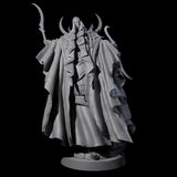 Four Floating Robed Cultists Miniature for Dungeons and Dragons, Pathfinder or other TTRPGs