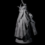 Four Floating Robed Cultists Miniature for Dungeons and Dragons, Pathfinder or other TTRPGs