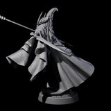 Four Floating Robed Cultists Miniature for Dungeons and Dragons, Pathfinder or other TTRPGs