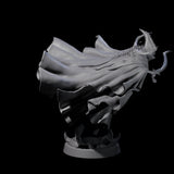 Four Floating Robed Cultists Miniature for Dungeons and Dragons, Pathfinder or other TTRPGs