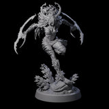 Four Forest Defending Dryads Miniature for Dungeons and Dragons, Pathfinder or other TTRPGs