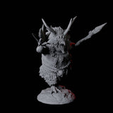 Four Forest Dohwar Shamans Miniature for Dungeons and Dragons, Pathfinder or other TTRPGs