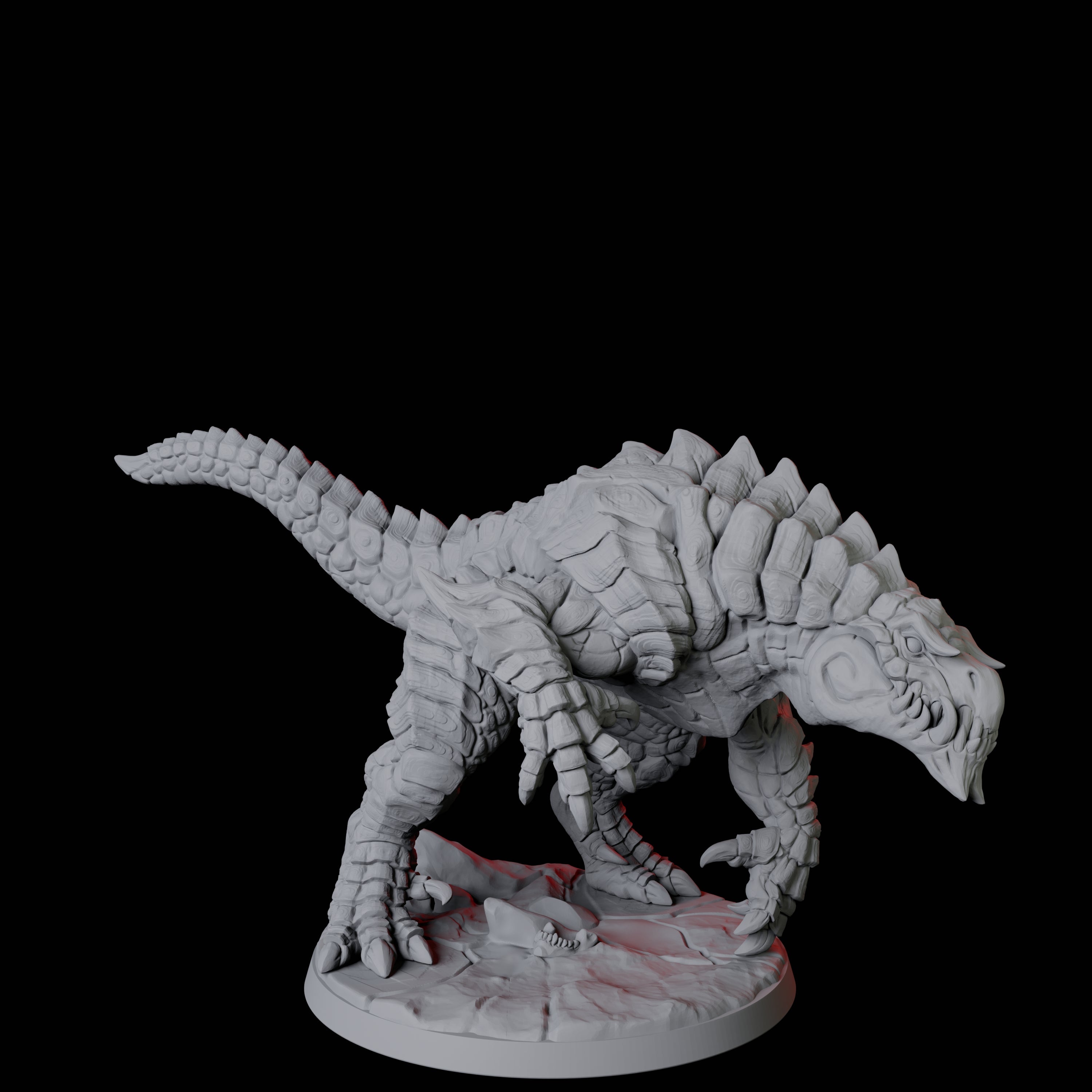 Four Frost Drakes Miniature for Dungeons and Dragons, Pathfinder or other TTRPGs