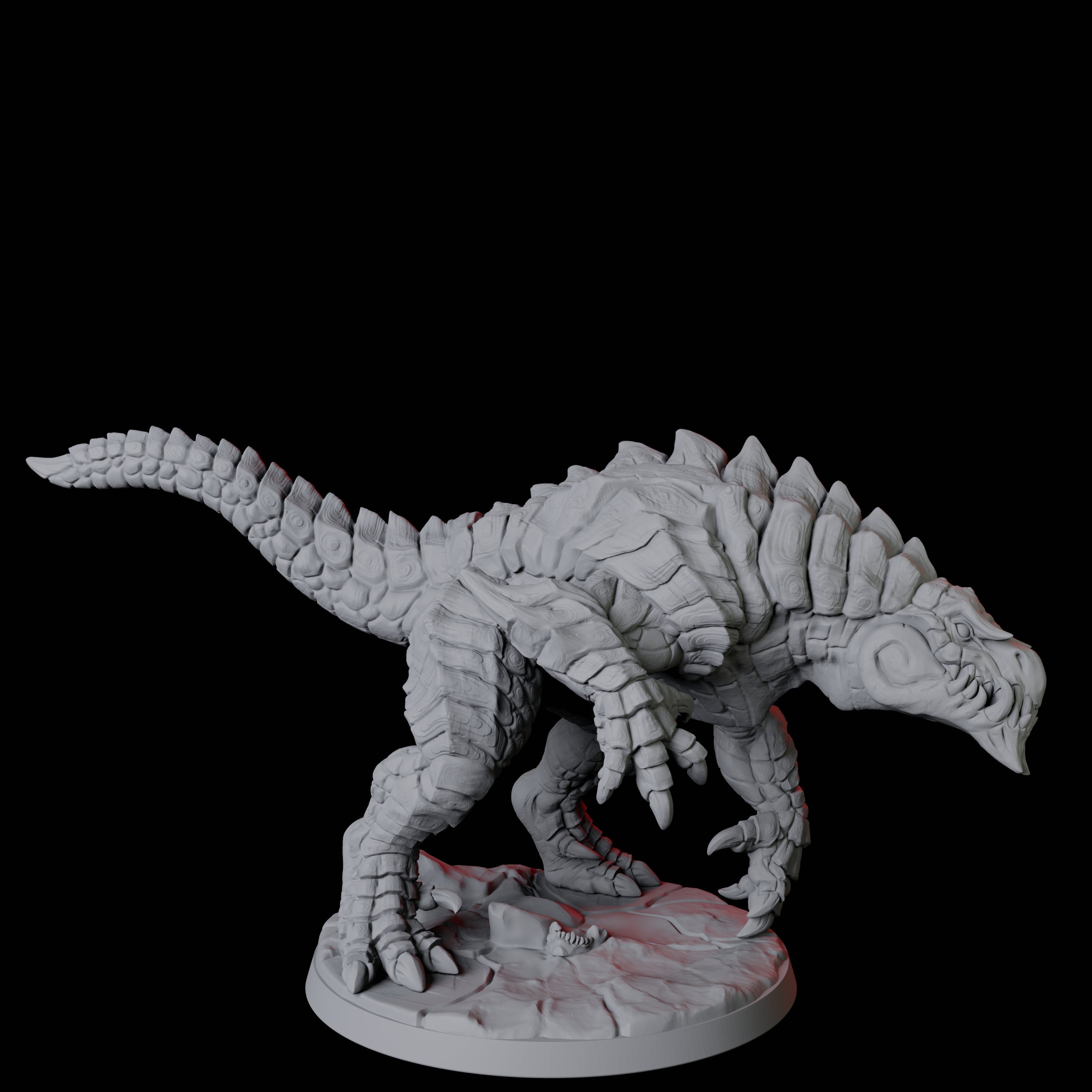 Four Frost Drakes Miniature for Dungeons and Dragons, Pathfinder or other TTRPGs