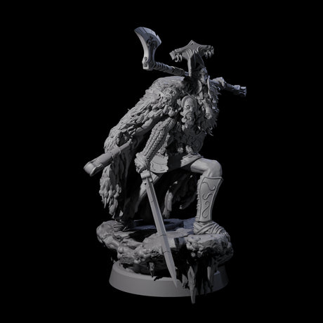 Four Frozen Expanse Draugrs Miniature for Dungeons and Dragons, Pathfinder or other TTRPGs