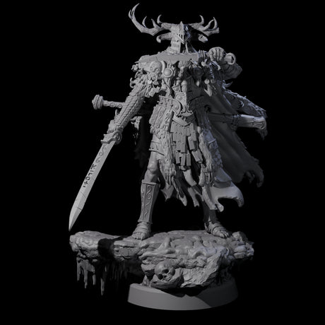 Four Frozen Expanse Draugrs Miniature for Dungeons and Dragons, Pathfinder or other TTRPGs