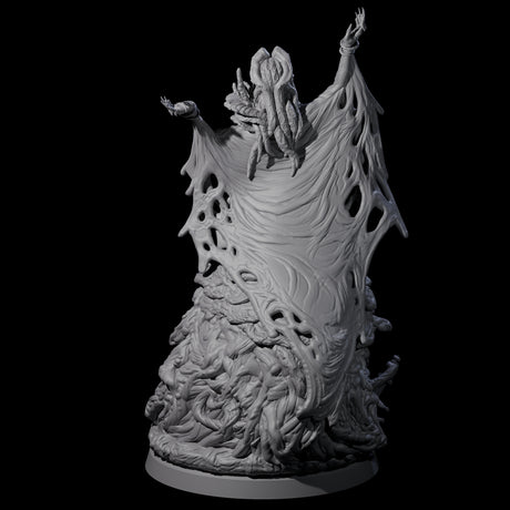 Four Fungal Night Hags Miniature for Dungeons and Dragons, Pathfinder or other TTRPGs
