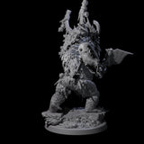 Four Furious Giant Apes Miniature for Dungeons and Dragons, Pathfinder or other TTRPGs