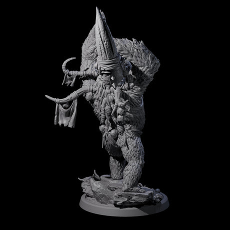 Four Furious Giant Apes Miniature for Dungeons and Dragons, Pathfinder or other TTRPGs