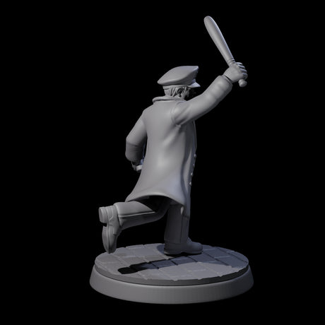 Four Galant Policemen Miniature for Dungeons and Dragons, Pathfinder or other TTRPGs