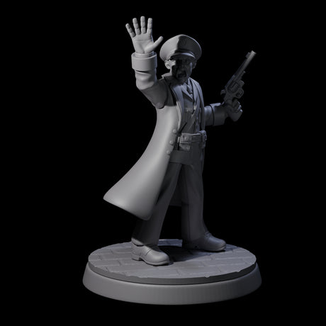 Four Galant Policemen Miniature for Dungeons and Dragons, Pathfinder or other TTRPGs