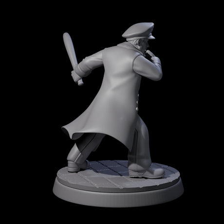 Four Galant Policemen Miniature for Dungeons and Dragons, Pathfinder or other TTRPGs