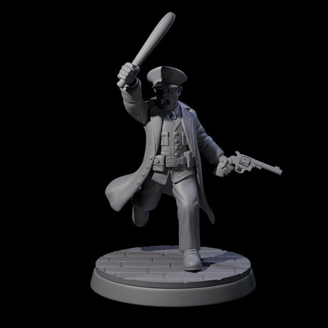 Four Galant Policemen Miniature for Dungeons and Dragons, Pathfinder or other TTRPGs