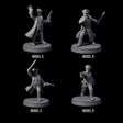 Four Galant Policemen Miniature for Dungeons and Dragons, Pathfinder or other TTRPGs