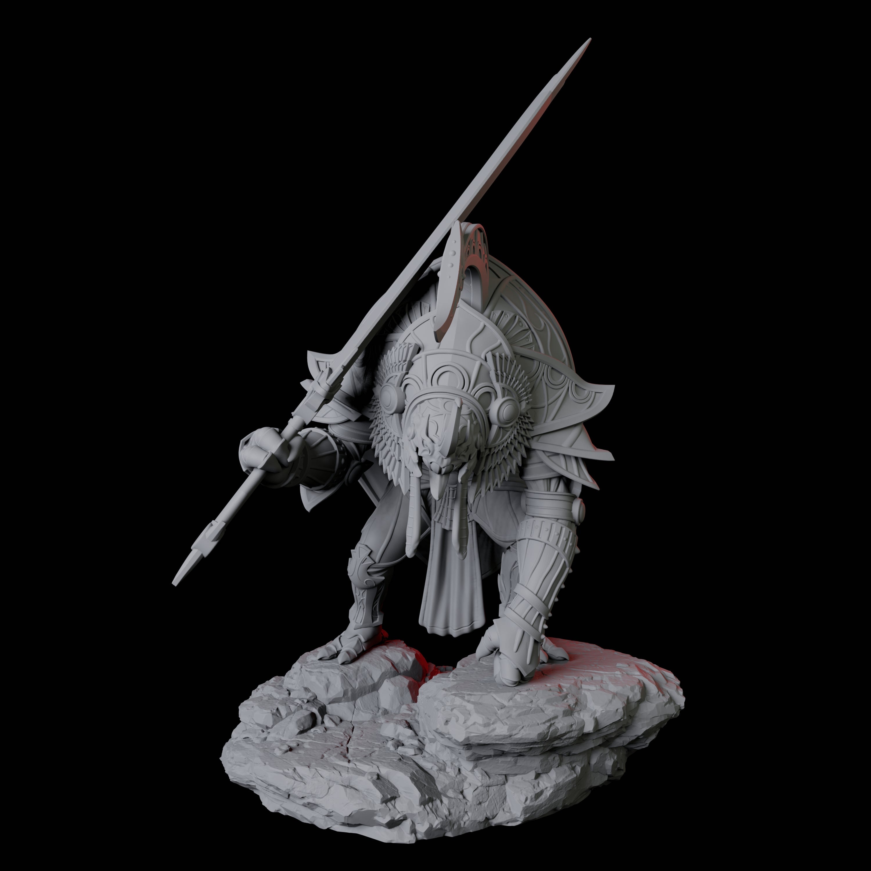 Four Giant Scarab Warriors Miniature for Dungeons and Dragons, Pathfinder or other TTRPGs