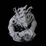 Four Gnoll Claw Fighters Miniature for Dungeons and Dragons, Pathfinder or other TTRPGs