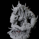Four Gnoll Claw Fighters Miniature for Dungeons and Dragons, Pathfinder or other TTRPGs