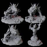 Four Gnoll Trackers Miniature for Dungeons and Dragons, Pathfinder or other TTRPGs